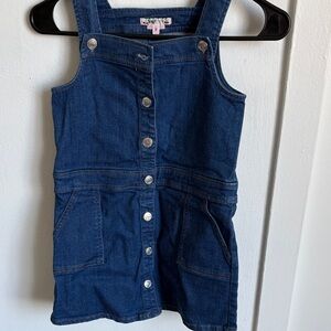 Bonpoint Blue Denim Overalls